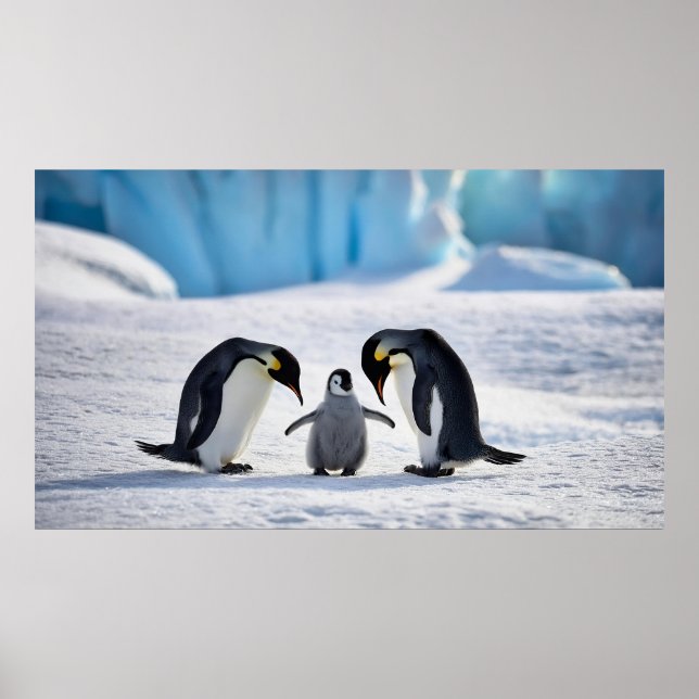 Penguin-familjen Poster (Framsidan)