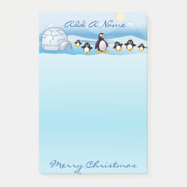 Penguin Family och Igloo Post-it Block