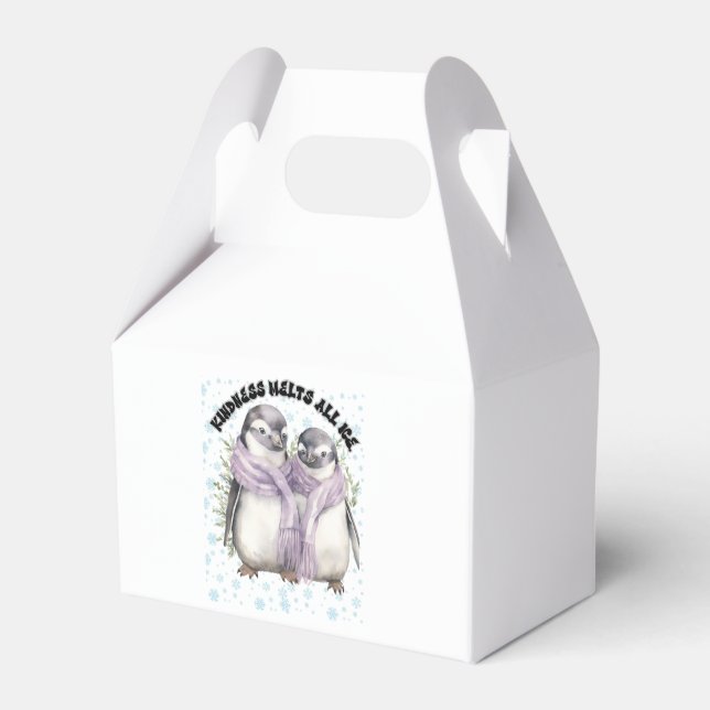 Penguin+Favor+Boxes+Be+Kind+Packaging+Winter+Tema Presentaskar (Framsidan Sidan)