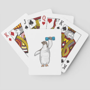Penguin Fitness Dumbbell Casinokort