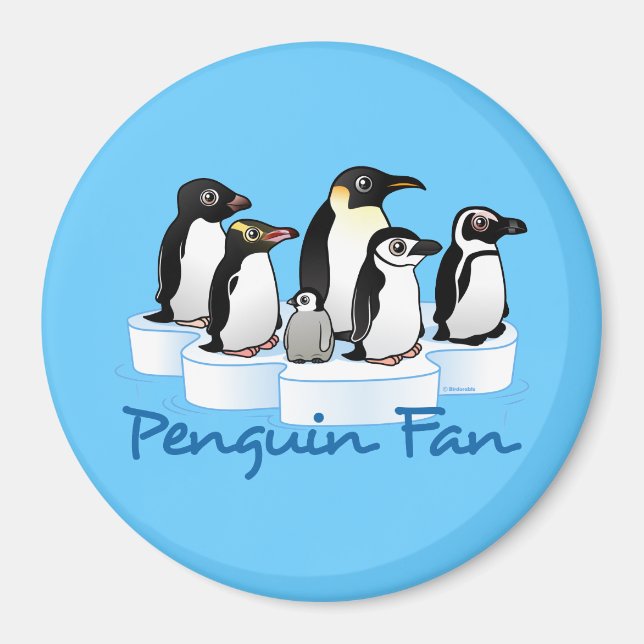 Penguin Fläkt Magnet (Framsidan)