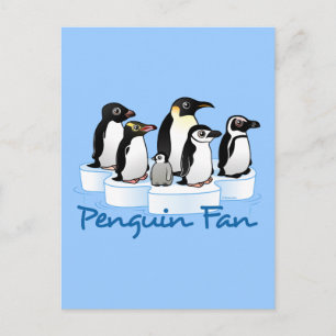 Penguin Fläkt Vykort
