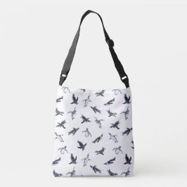 Penguin Flight Squad | Ocean Art Design Axelväska