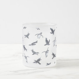 Penguin Flight Squad | Ocean Art Design Frostad Glasmugg