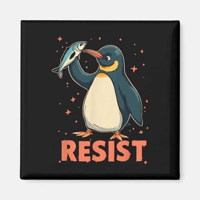 Penguin Flippers up resistny Penguins mot Magnet (Framsidan)