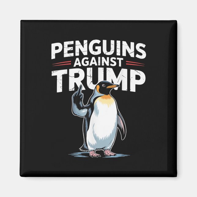 Penguin Flippers up resistny Penguins mot Magnet (Framsidan)