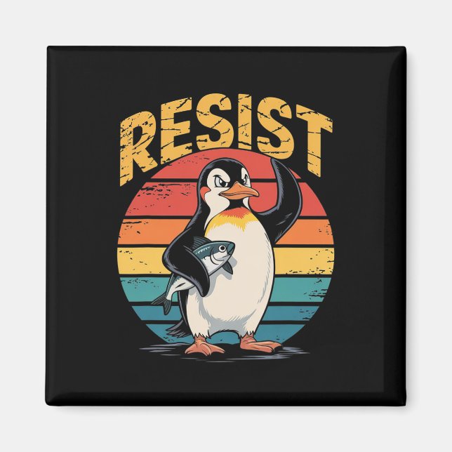 Penguin Flippers up resistny Penguins mot Magnet (Framsidan)