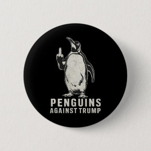 Penguin Flippers upp Mitten Finger Penguins mot Knapp