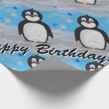 Penguin-födelsedagskalender papper