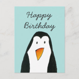 Penguin-födelsedagskort Vykort