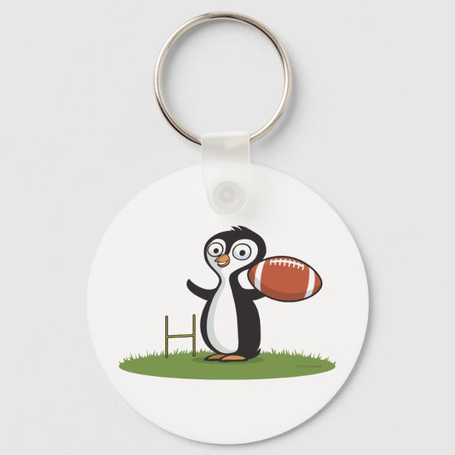 Penguin Football Nyckelring (Framsida)