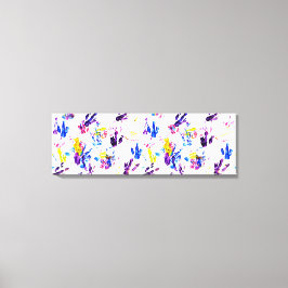 penguin-fotavtryck canvastryck