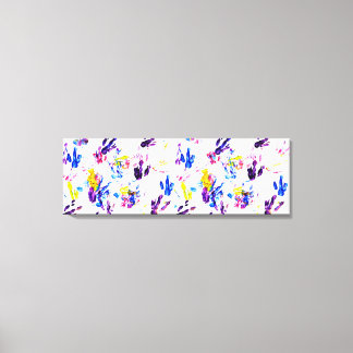 penguin-fotavtryck canvastryck