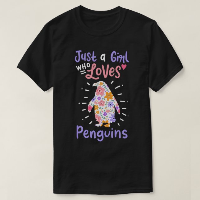 Penguin Gift  T Shirt (Design framsida)