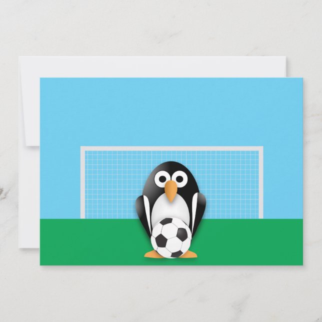 Penguin goalkeeper (Framsida)