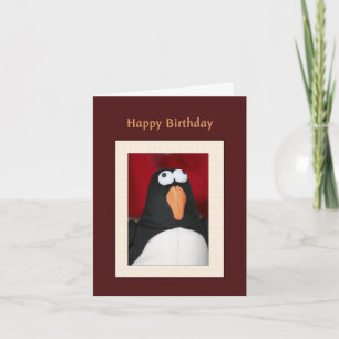 Penguin Grattis på födelsedagen-kort Kort