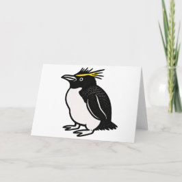 Penguin Greeting card Tack Kort