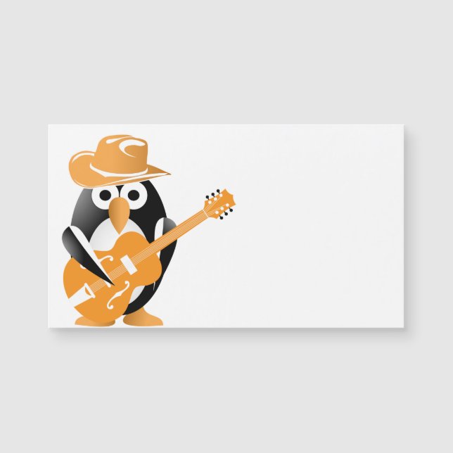 Penguin guitarist (Framsida)