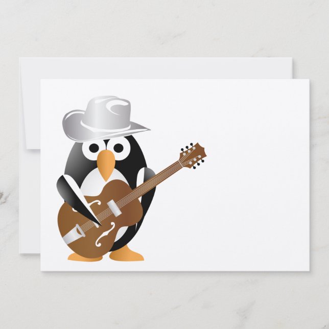 Penguin guitarist (Framsida)