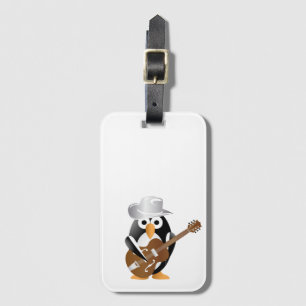 Penguin guitarist bagagebricka