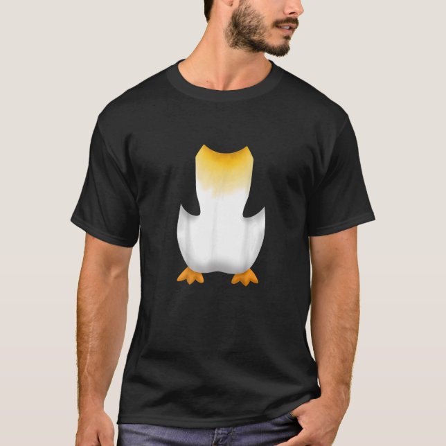 Penguin Halloween Costume för barn eller Vuxen Cut T Shirt (Framsida)