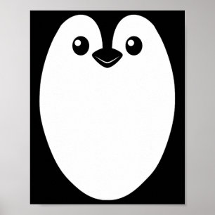 Penguin Halloween Costume För manar Women Kids Coo Poster