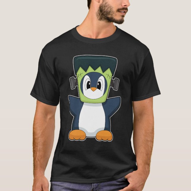 Penguin Halloween T Shirt (Framsida)