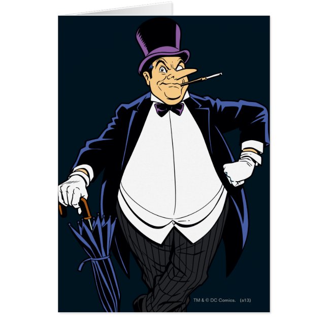 Penguin Hälsningskort (Framsidan)