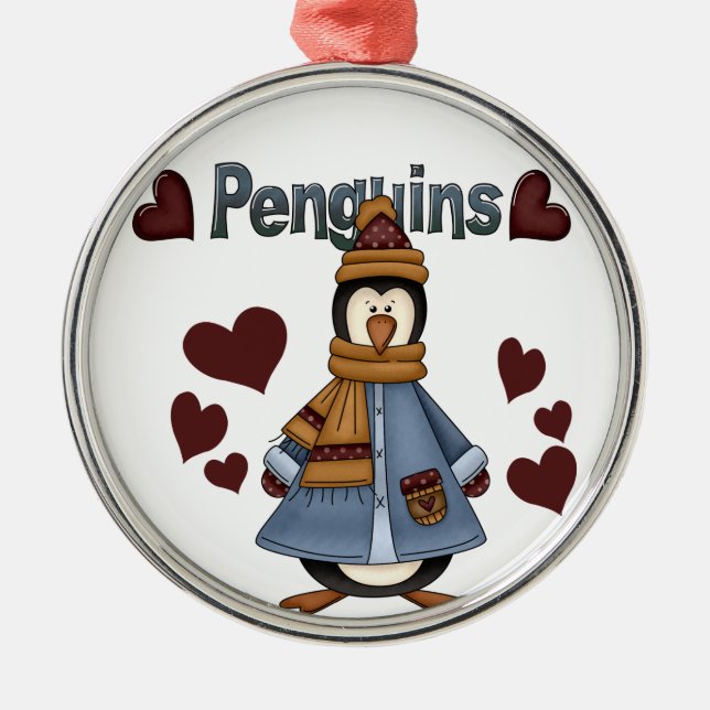 Penguin Heart Keepsak Ornament (Framsidan)
