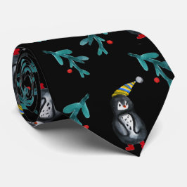 Penguin Helgdagars Mood Neck Tie Slips
