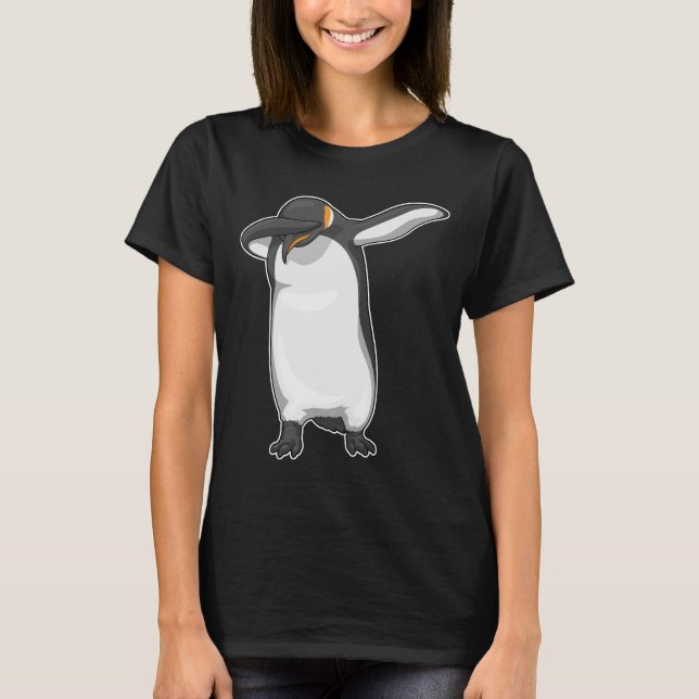 Penguin Hip hop Dance T Shirt (Framsida)