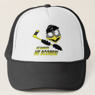 Penguin Hockey Hat Keps