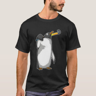 Penguin Hockey Hockey Stick Sports T Shirt