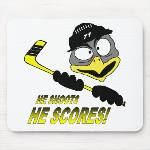 Penguin Hockey Mousepad Musmatta