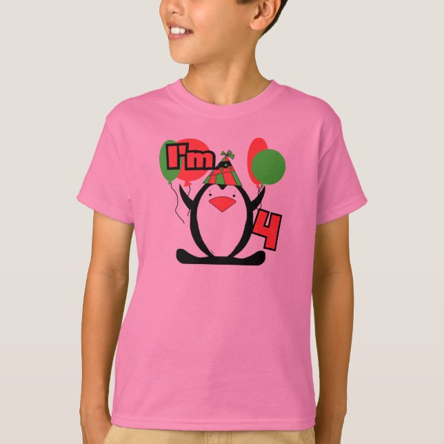 Penguin I är 4 Tshirts och gåvor (Framsida)