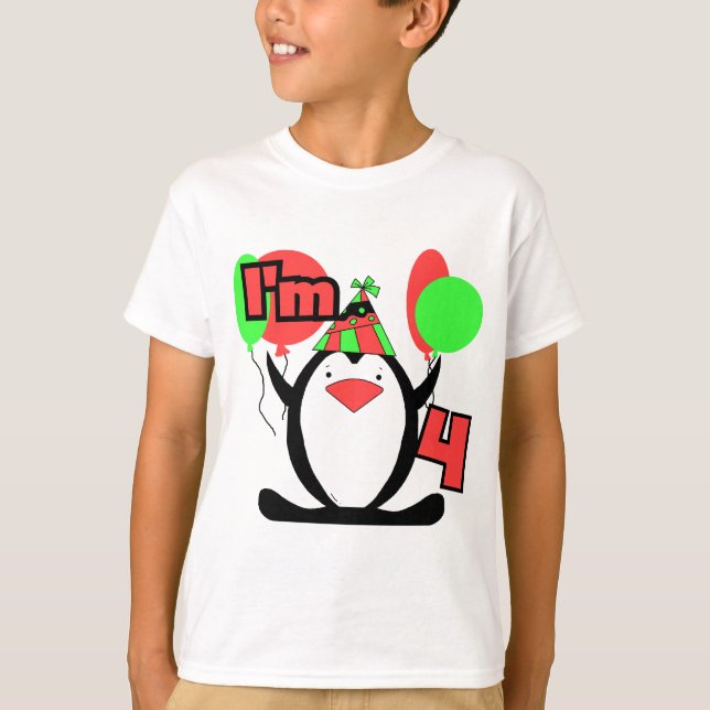 Penguin I är 4 Tshirts och gåvor (Framsida)