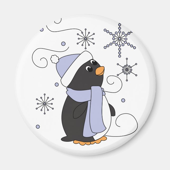 Penguin i Awe Magnet (Framsidan)
