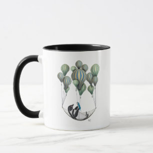 Penguin i Hammock Balloon Mugg
