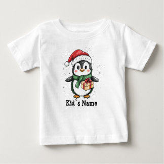 Penguin i jul-tomhat t shirt