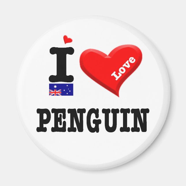 PENGUIN - I KÄRLEK MAGNET (Framsidan)
