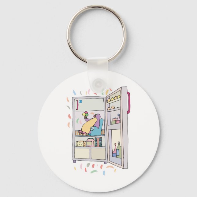 penguin i kylen nyckelring (Framsida)