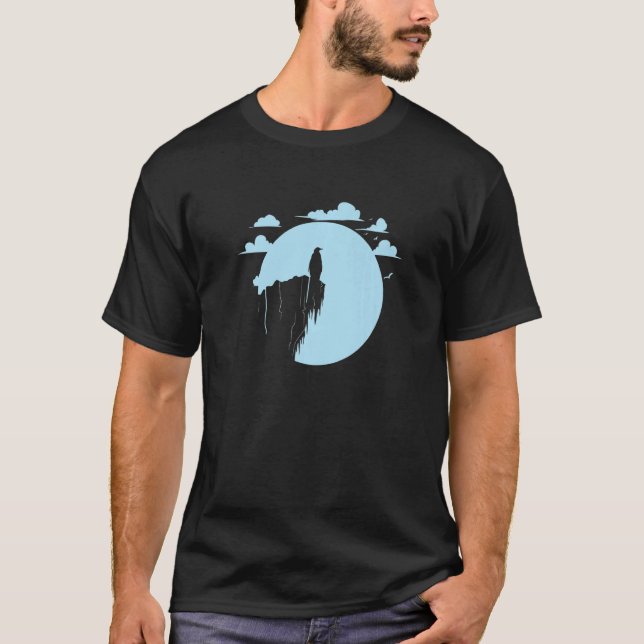 Penguin i Moonlight T Shirt (Framsida)