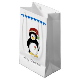 Penguin i Santa Hat