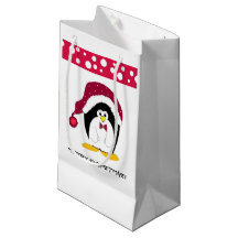 Penguin i Santa Hat