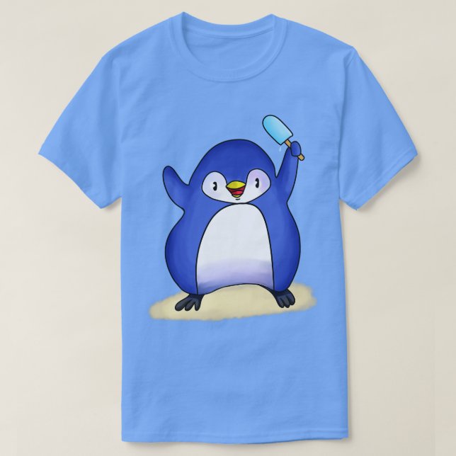 Penguin Ice Cream T Shirt (Design framsida)
