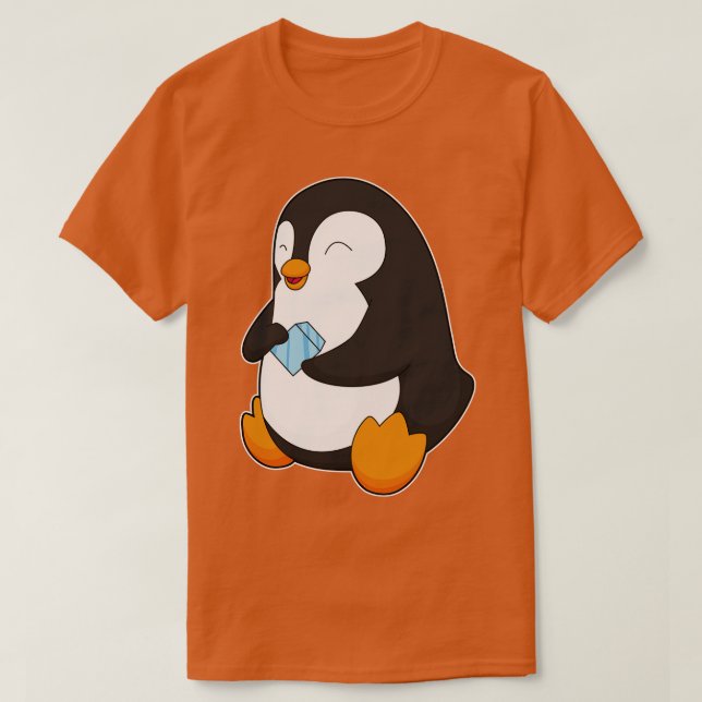Penguin Ice cubes T Shirt (Design framsida)