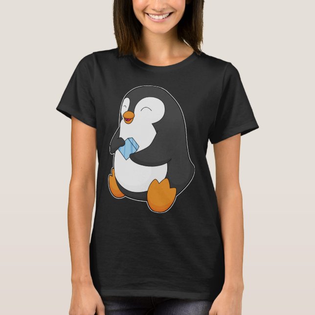 Penguin Ice cubes T Shirt (Framsida)