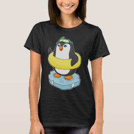 Penguin Ice floe Swimming Livbuoy T Shirt