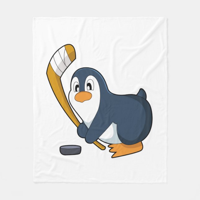 Penguin Ice hockey Ice hockey Fleecefilt (Framsidan)