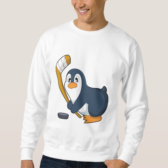Penguin Ice hockey Ice hockey Lång Ärmad Tröja (Framsida)